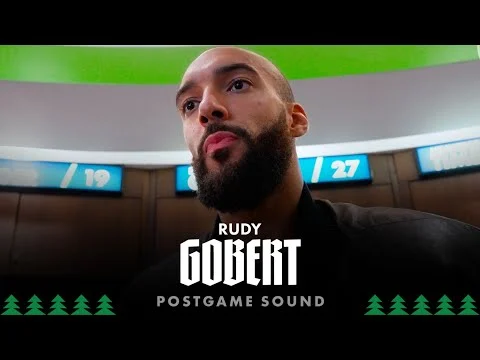 “It’s Fun Getting My Team Involved” | Rudy Gobert Postgame Sound | 11.17.25