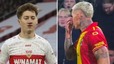 'It's bullying' - Stuttgart's Angelo Stiller has cleft lip mocked by Go Ahead Eagles star provoking almighty outrage
