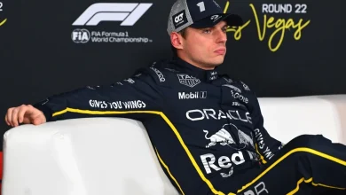 "It's fine" - How Max Verstappen reacted to P2 in F1 Las Vegas GP qualifying