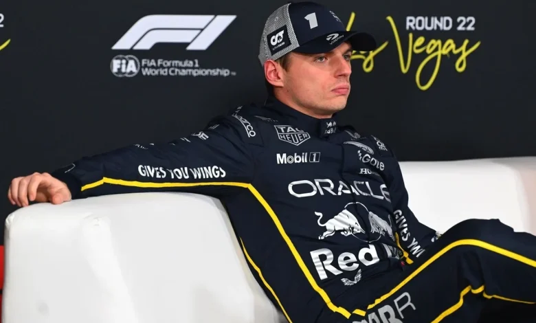 "It's fine" - How Max Verstappen reacted to P2 in F1 Las Vegas GP qualifying
