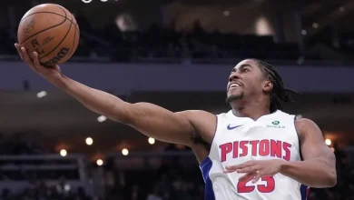 Ivey makes season debut as Pistons extend streak