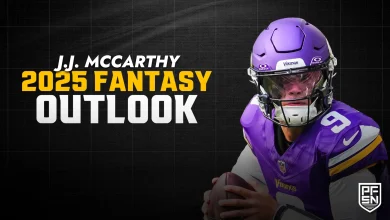 J.J. McCarthy Fantasy Hub: Week 10 Injury Update, Start 'Em/Sit 'Em Advice, Points Projection, and Weather Impact