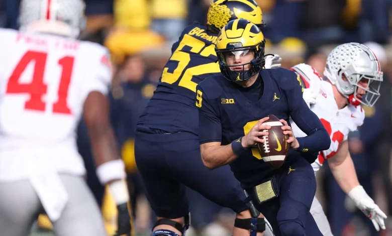 J.J. McCarthy returns to Michigan, for the first time since his last college home game