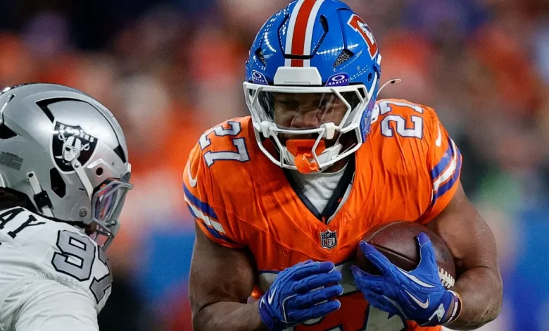 J.K. Dobbins injury update: Latest on Broncos RB's status for today's game vs. Chiefs