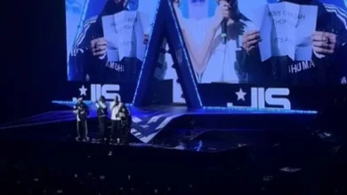 JLS halt Liverpool show to make baby announcement live on stage