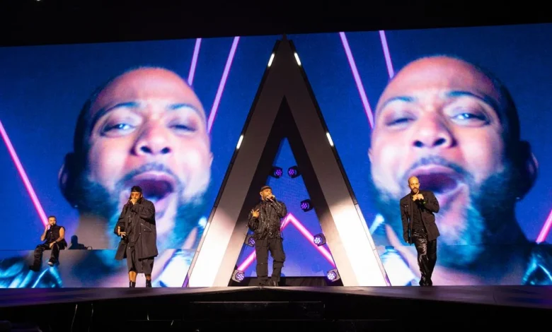 JLS turn Cardiff arena into huge nightclub and prove they still have The X Factor