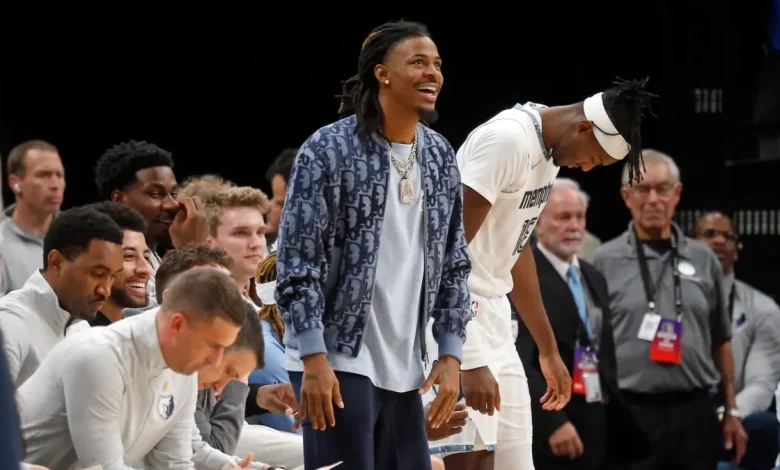 Ja Morant shades Klay Thompson after Memphis Grizzlies win over Mavs