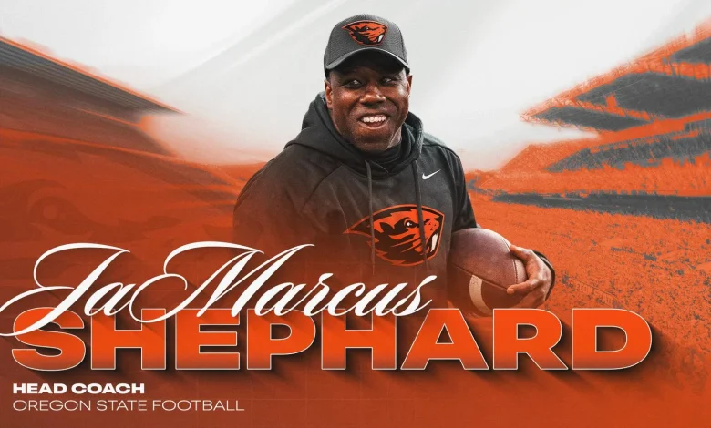 JaMarcus Shephard Named Oregon State Head Football Coach