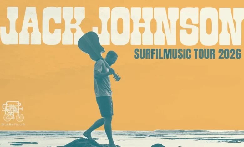 Jack Johnson announces Surfilmusic North American 2026 Tour