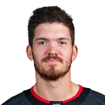 Jack Roslovic records two points in Sunday's loss to Canucks