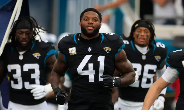 Jaguars' Josh Hines-Allen sets franchise record for sacks vs. Los Angeles Chargers