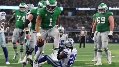 Jalen Hurts makes NFL history with 7th rushing touchdown of the season