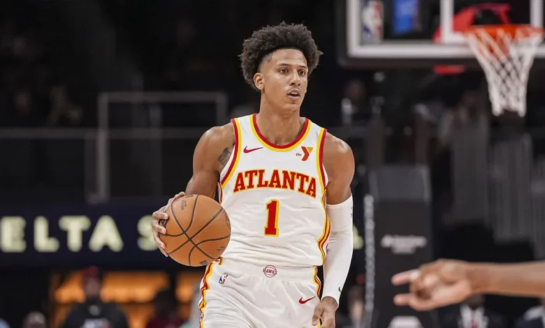 Jalen Johnson’s insane first half in Hawks-Jazz puts him in very rare company