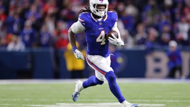 James Cook will not practice Wednesday with ankle/foot injury