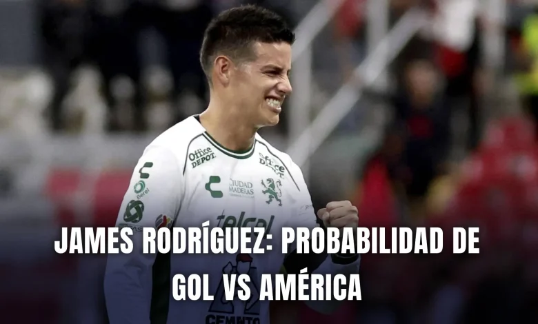 James Rodríguez vs América: Probabilidad de marcar un gol