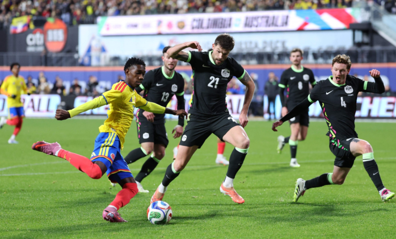 James Rodríguez y Luis Díaz ponen a ganar a Colombia en el amistoso contra Australia en Nueva York: minuto a minuto, 2-0