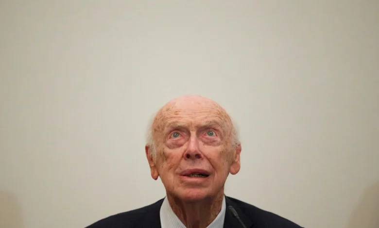 James Watson, co-discoverer of the double-helix shape of DNA, has died at age 97