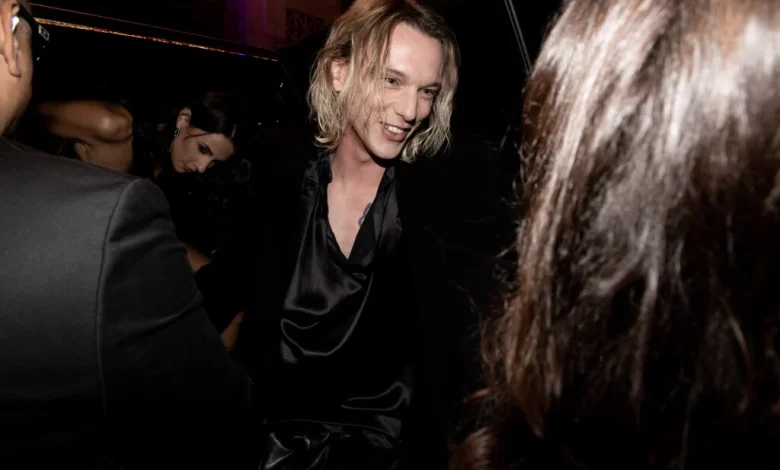 Jamie Campbell Bower Gets Ready for the ‘Stranger Things’ World Premiere