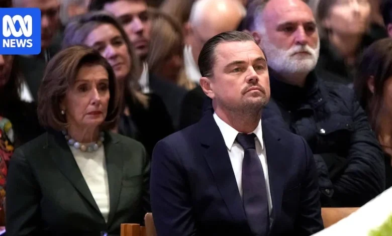 Jane Goodall farewelled, Leonardo DiCaprio among mourners