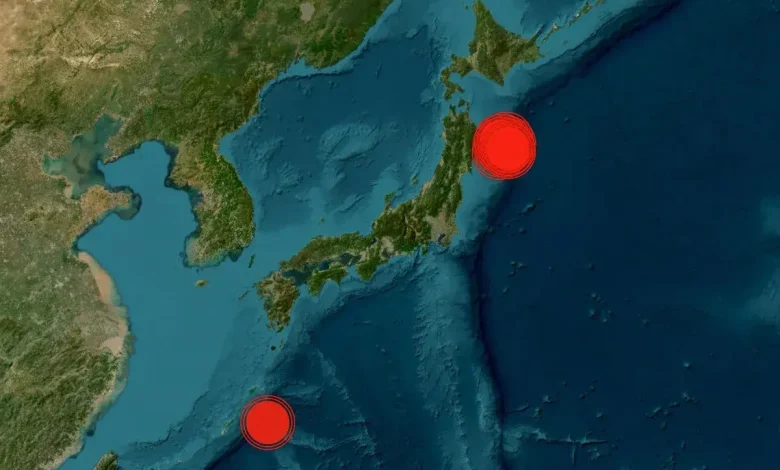 Japan Hit With Multiple Earthquakes Following Tsunami Warning