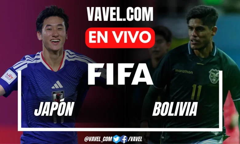 Japón vs Bolivia EN VIVO, minuto a minuto en Partido Amistoso