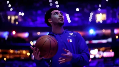 Jared McCain talks playing in shorter stints in return to Sixers