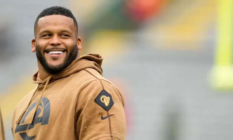 Jared Verse reveals cool details about how much Aaron Donald reaches out to help him