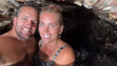 Jasmine Harman's horror as husband suffers sudden heart attack during filming