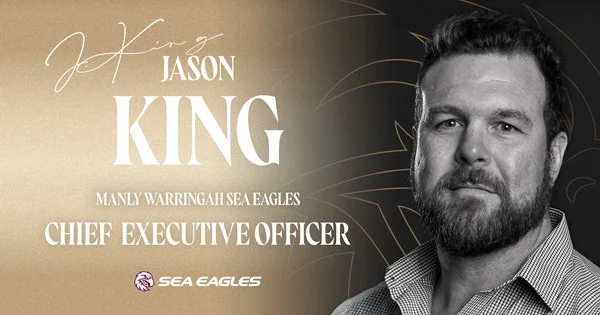 Jason King appointed as Sea Eagles CEO