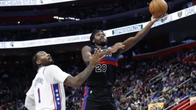 Javonte Green helps short-handed Pistons rally past 76ers