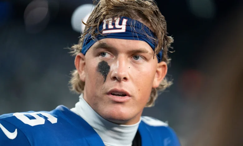 Jaxson Dart has odd response to Giants' Darius Slayton's engagement to Anna Hall