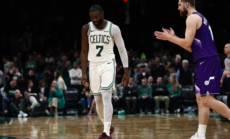 Jaylen Brown unhappy with crucial no-call vs. Hornets: ‘It cost us the game.’