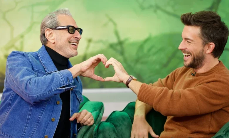 Jeff Goldblum, Jonathan Bailey on Their Bond, 'Wicked,' More