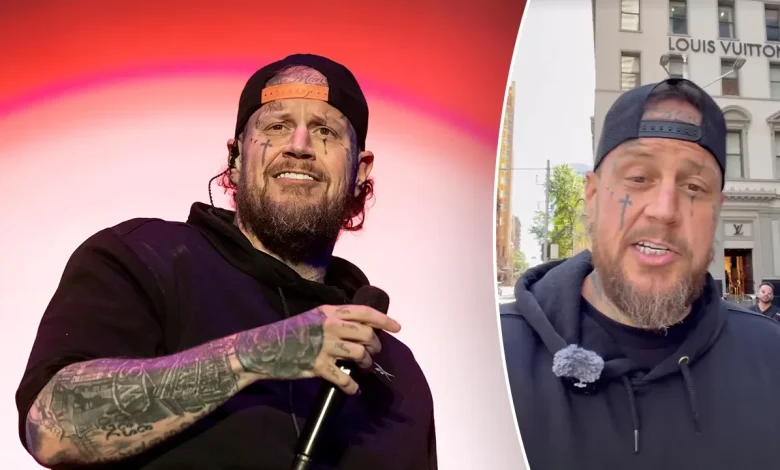 Jelly Roll claims Louis Vuitton employees treated him like a 'criminal' during Sydney shopping trip