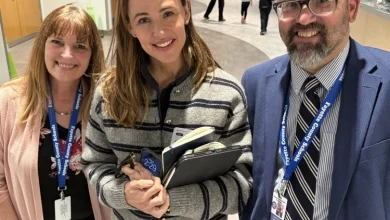 Jennifer Garner visits schools in Clay, Fayette counties as part of Save the Children efforts