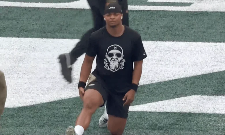 Jets Honor Nick Mangold With Awesome Pregame T-Shirts