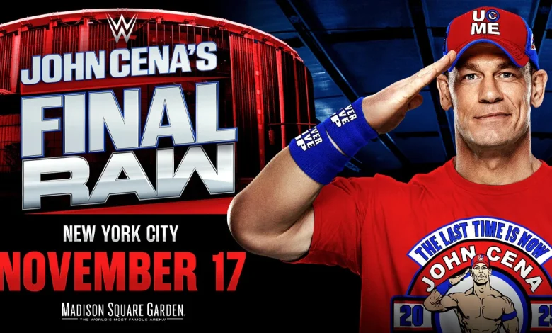 John Cena Scheduled To Wrestle On His Last WWE Raw Appearance