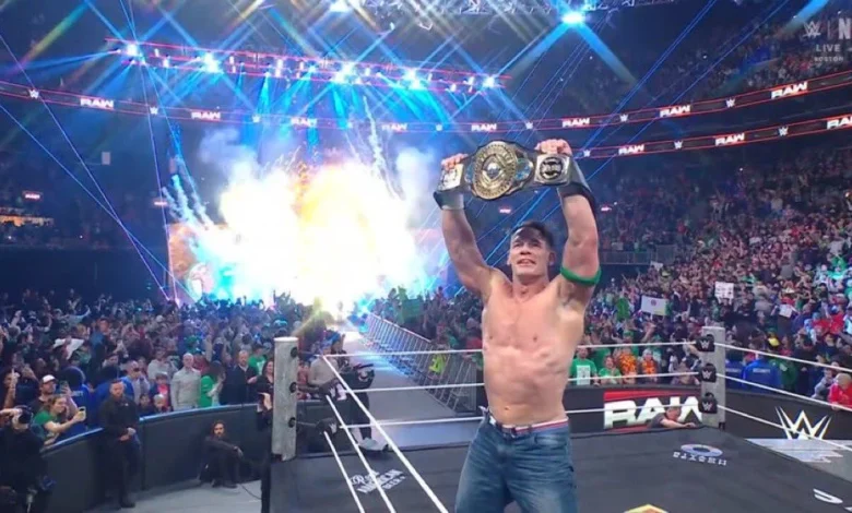 John Cena Wins Intercontinental Championship On WWE Raw, Becomes A Grand Slam Champion