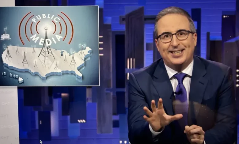 John Oliver 'Last Week Tonight' Auction to Support Public Broadcasting