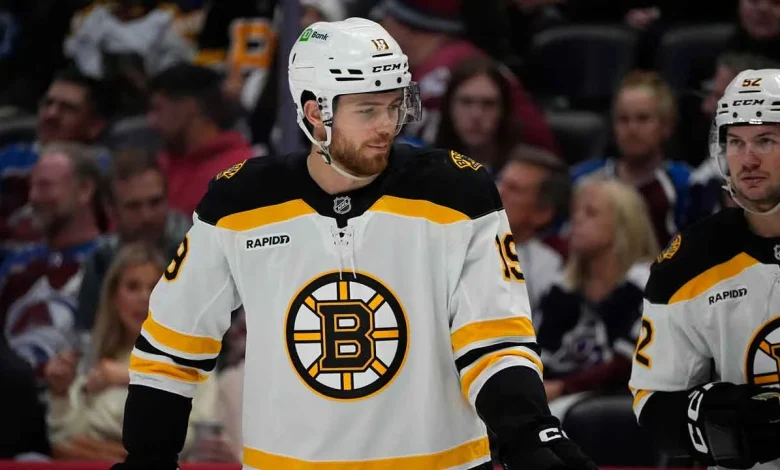 Johnny Beecher hits waivers as Bruins adjust roster