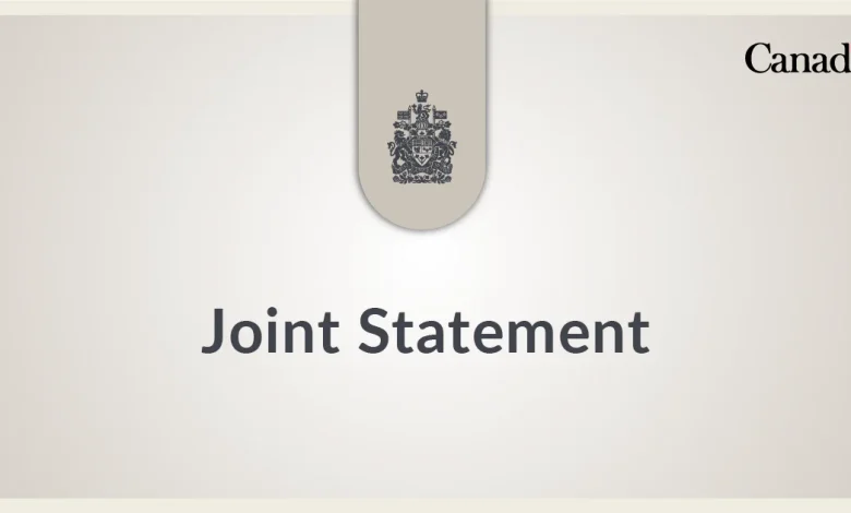 Joint statement by the Government of Canada, the Government of Australia, and the Government of India