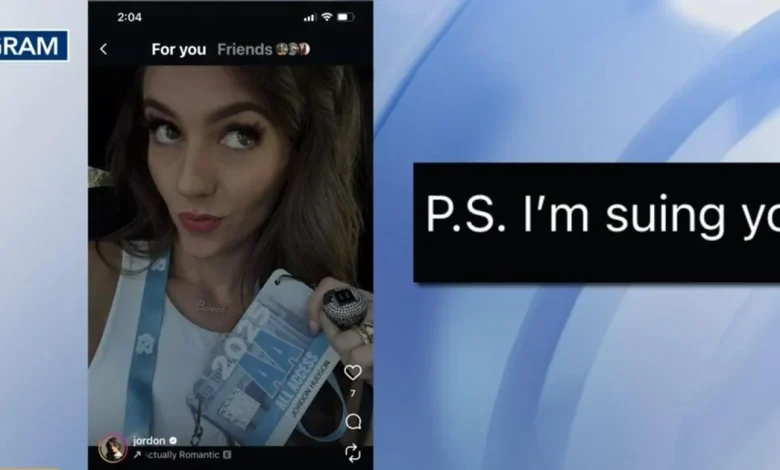 Jordon Hudson, girlfriend of UNC coach Bill Belichick, says she’s suing podcaster Pablo Torre