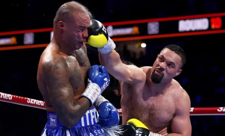 Joseph Parker facing ban after testing positive for cocaine on day of Fabio Wadley fight