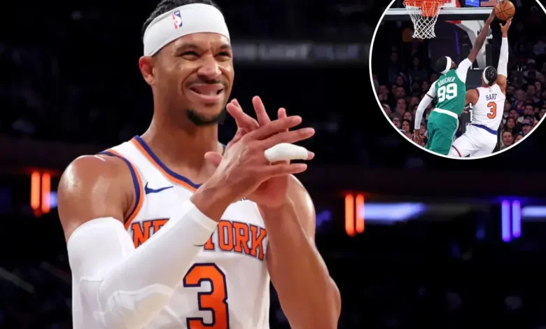 Josh Hart not considering surgery as he adjusts to his new Knicks life