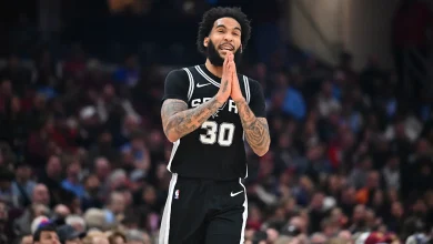 Julian Champagnie briefly remembers who the Spurs need him to be