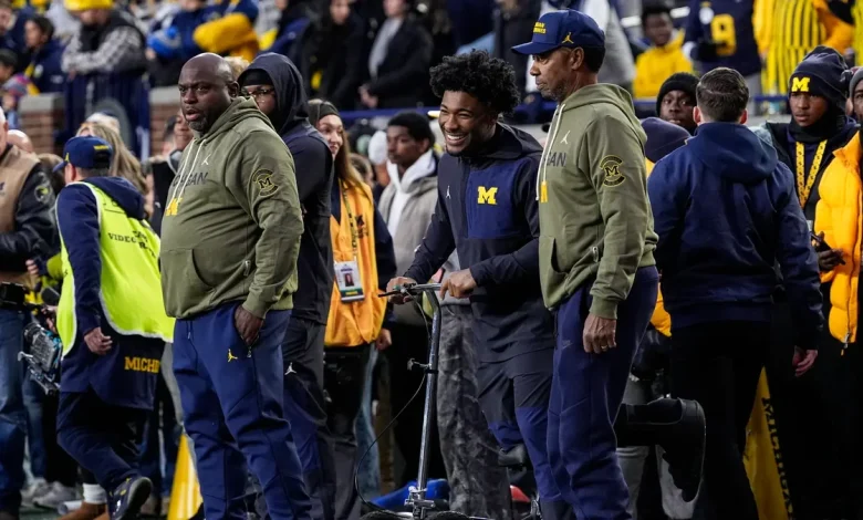 Justice Haynes injury update: When will Michigan football star RB be back?