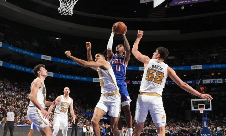 Justin Edwards goes off as Sixers survive vs. Celtics