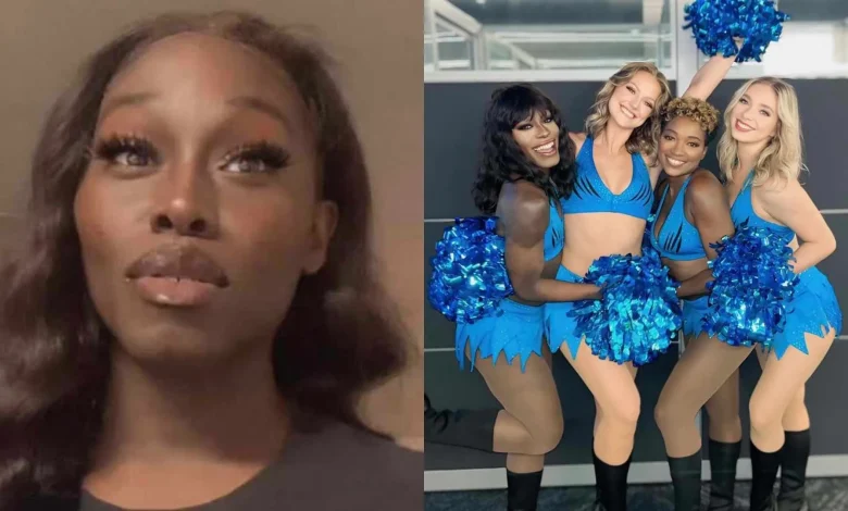 Justine Lindsay says she was ‘cut’ from NFL cheerleading team because she is trans
