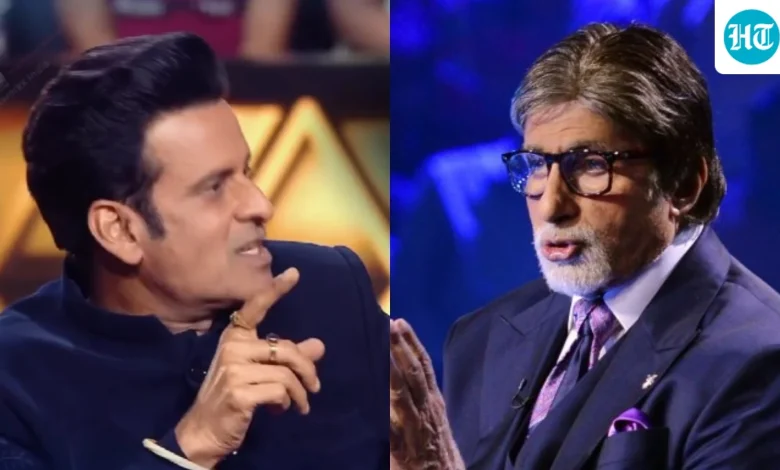 KBC 17: Manoj Bajpayee reveals Amitabh Bachchan once almost gave him a heart attack, says ‘Inhone meri jaan le li thi’ | Hindustan Times