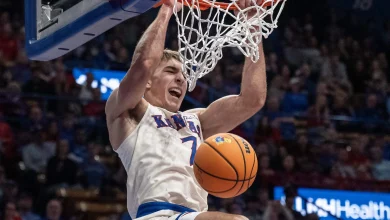 KU basketball faces Notre Dame without Darryn Peterson. Here’s a prediction, odds